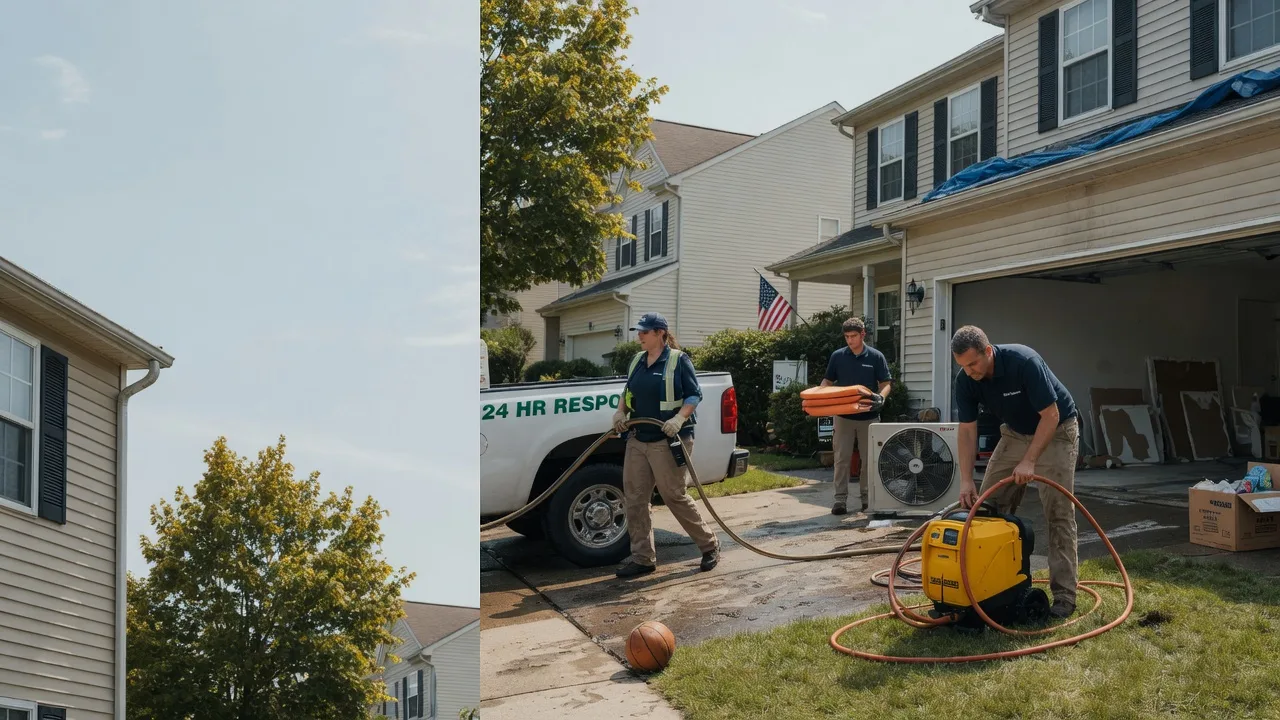 Emergency Water Damage Restoration in Bentleyville, PA near me